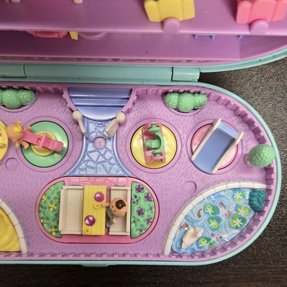 90s Polly Pocket Baby Stampin Playground Bluebird Mini Toy Art Set Cute Kawaii - Picture 7 of 16